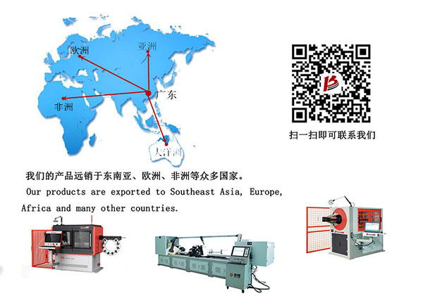 線(xiàn)材折彎?rùn)C(jī)遠(yuǎn)銷(xiāo)國(guó)外